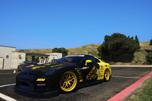 Nissan GTR R35 Rockstar Energy 